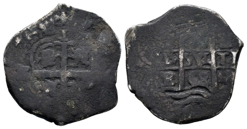 Charles II (1665-1700). 1 real. 1668. Potosí. E. (Cal-704). Ag. 3,63 g. F. Est.....