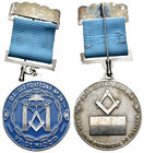 Medalla. Madrid. 31,67 g. Gran Logia de España de Masonería. Est...30,00.