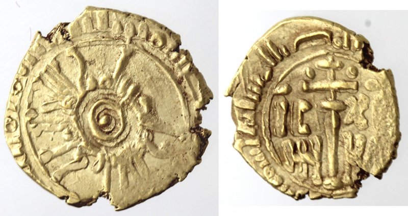 Zecche Italiane. Messina. Guglielmo I. 1154-1166. Tarì. Au. Sp.83. Peso gr. 1,28...