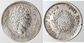 Zecche Italiane. Napoli. Gioacchino Murat. 1808-1815. Mezza Lira 1813. Ag. Magliocca 422. Peso gr. 2,58. SPL+. R.