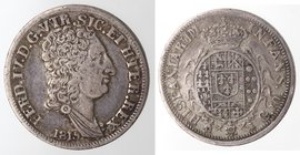 Zecche Italiane. Napoli. Ferdinando I. 1816-1825. Carlino 1815. Ag. Magliocca 433. Peso gr. 2,19. qBB. NC.