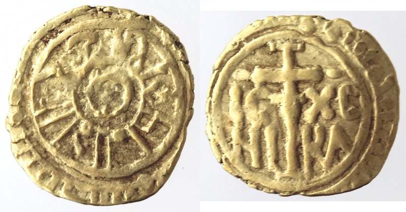 Zecche Italiane. Palermo. Ruggero II Re. 1130-1140. Tarì. Au. Sp. 63. Peso 1,04 ...