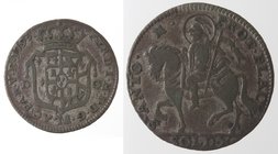 Zecche Italiane. Piacenza. Ferdinando di Borbone. 1765-1802. 10 soldi 1793. Mi. MIR 1191/3. Peso gr. 2,28. Diametro mm. 22,50. BB+.