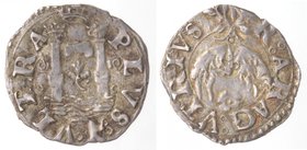Importante Collezione del Vicereame. I° parte. Napoli. Carlo V. 1516-1554. Cinquina. Ag. P.R.39c. Peso gr. 0,70. Diametro mm. 16. SPL+. R.