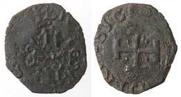 Importante Collezione del Vicereame. I° parte. Napoli. Filippo III. 1598-1621. Cavallo. Ae. P.R. 79. Peso gr. 0,94. Diametro mm. 15,00. BB+. Patina. R...