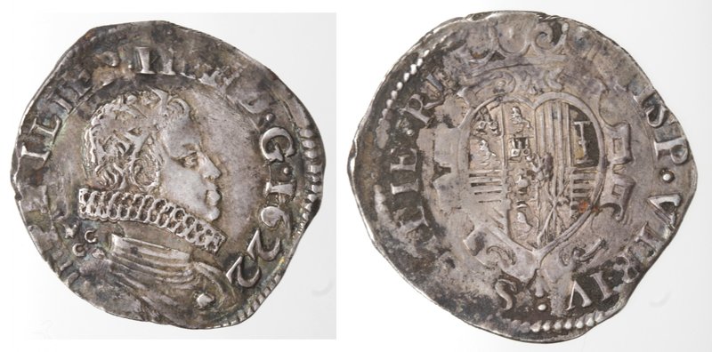 Importante Collezione del Vicereame. I° parte. Napoli. Filippo IV. 1621-1665. Ta...