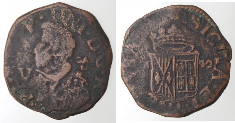 Importante Collezione del Vicereame. I° parte. Napoli. Filippo IV. 1621-1665. Gr...