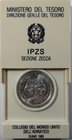 Repubblica Italiana. 500 Lire1985. Ag. Collegio del Mondo Unito dell' Adriatico Duino. Gig. 423. FDC. Confezione originale della zecca. 
