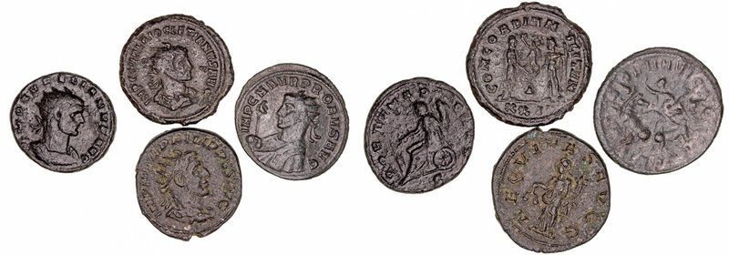 Lotes de Conjunto
Antoniniano. AE. Lote de 4 monedas. Filipo, Probo, Aureliano ...