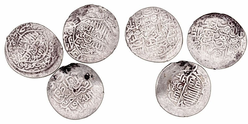 Acuñaciones de Oriente
Mongoles de Persia e Irak
Dírhem. AR. (H 745-754). Lote...