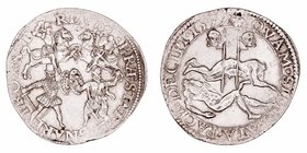 Felipe II
Jetón. AR. Dordrecht. 1579. Felipe II para la pacificación de los Países Bajos nombra para cargo al Duque de Alba, que entre otras medidas ...