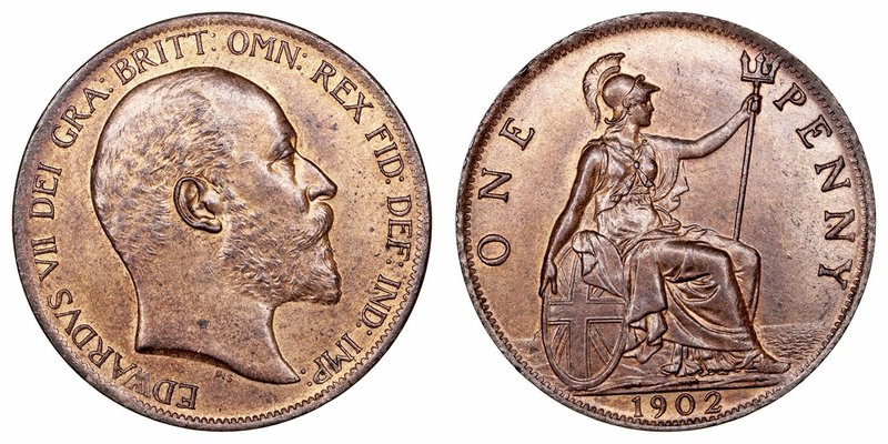 Gran Bretaña Eduardo VII
Penny. AE. 1902. Bonito color. 9.40g. KM.793,2. EBC/EB...