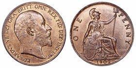 Gran Bretaña Eduardo VII
Penny. AE. 1902. Bonito color. 9.40g. KM.793,2. EBC/EBC+.