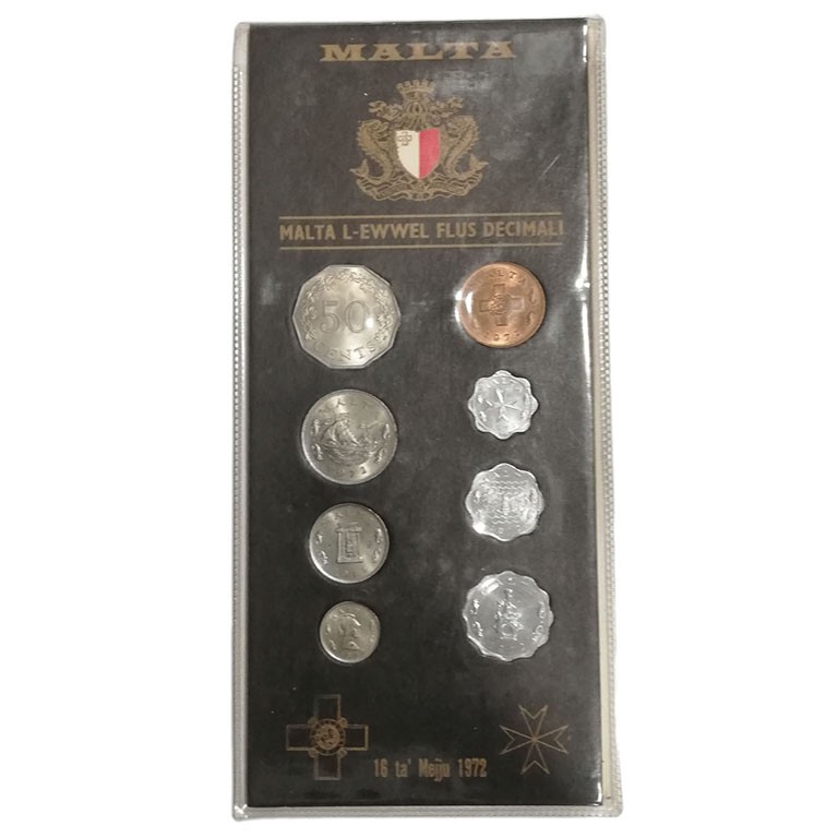 Malta 
1972. Set oficial de 8 valores. SC.