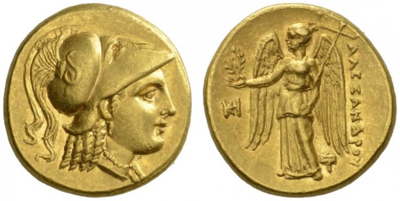 CLASSICAL COINS 
 KINGDOM OF MACEDONIA 
 Stater, gold, posthumous, Miletus , a...