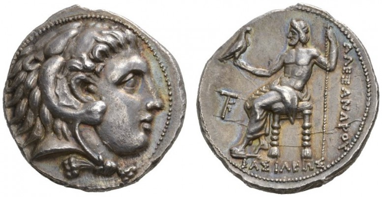 CLASSICAL COINS 
 KINGDOM OF MACEDONIA 
 Tetradrachm, Citium (Cyprus), about 3...