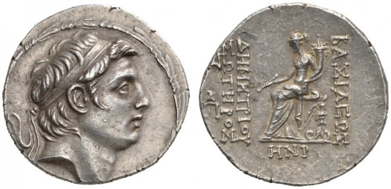 CLASSICAL COINS 
 SELEUCID KINGDOM OF SYRIA 
 DEMETRIUS I SOTER, king 162-150 ...