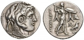 CLASSICAL COINS 
 PTOLEMAIC KINGDOM OF EGYPT 
 PTOLEMY, Macedonian satrap of Egypt, 323-305 BC. Tetradrachm of reduced weight, about 310-305 BC. AR ...