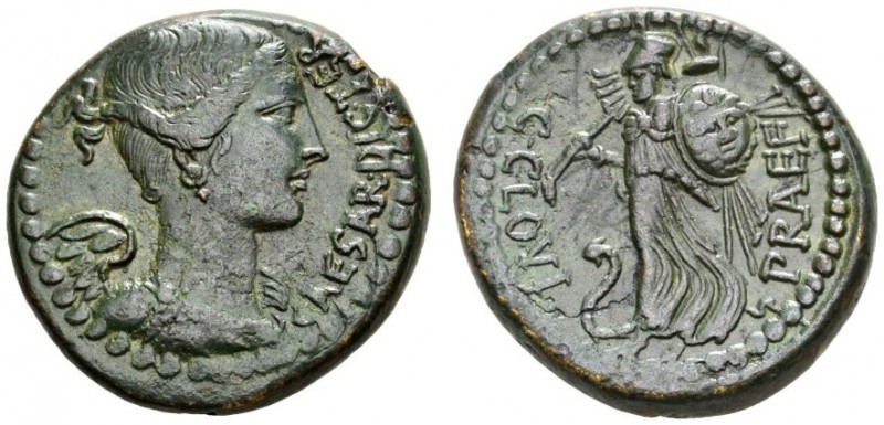 ROMAN COINS 
 IMPERATORIAL COINAGE 
 C. Julius Caesar, †44 BC. Bronze (dupondi...
