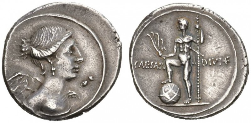 ROMAN COINS 
 IMPERIAL COINAGE 
 AUGUSTUS, 27 BC - AD 14. Denarius, 29 BC. AR ...