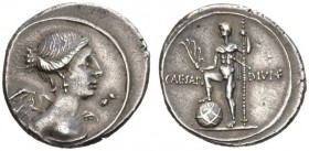ROMAN COINS 
 IMPERIAL COINAGE 
 AUGUSTUS, 27 BC - AD 14. Denarius, 29 BC. AR 2.82 g. Winged bust of Victoria r., hair bound in a chignon on the bac...