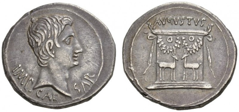 ROMAN COINS 
 IMPERIAL COINAGE 
 Cistophorus, Ephesus , about 24-20 BC. AR 11....