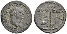 ROMAN COINS 
 IMPERIAL COINAGE 
 TITUS, 79-81. Semis, unknown mint in Thrace , 80-81. AE 4.36 g. IMP T CAESAR DIVI VESPAS F AVG Laureate head r. Rev...