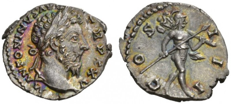 ROMAN COINS 
 IMPERIAL COINAGE 
 MARCUS AURELIUS, 161-180. Denarius, 170-171. ...