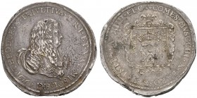 EUROPEAN COINS - VARIA 
 ITALIA 
 RETEGNO 
 Antonio Teodoro Trivulzio, 1676-1678. Da 4 Filippi 1676. THEODORVS TRIVVLTIVS S R I ET VAL MISOL PRI. B...