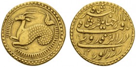 COINS & MEDALS FROM OVERSEAS 
 INDIA 
 MUGHAL EMPIRE 
 Muhammad Jahangir (1605-1627). Mohur AH 1029 / Year 16 (AD 1619). Likely a restrike from the...