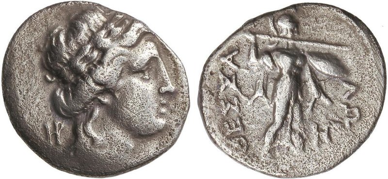 GREEK COINS
Dracma. 196-146 a.C. TESALIA. Anv.: Cabeza laureada de Apolo a dere...