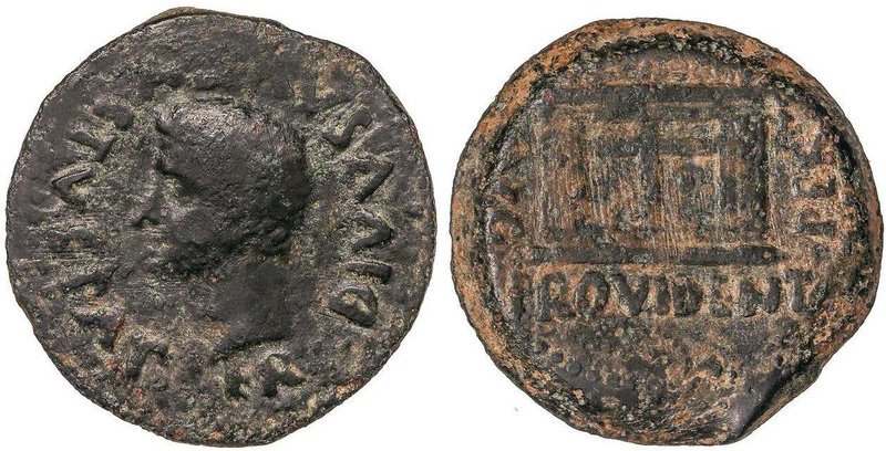 CELTIBERIAN COINS
As. 14-36 d.C. ÉPOCA DE TIBERIO. EMERITA AUGUSTA. Anv.: DIVVS...