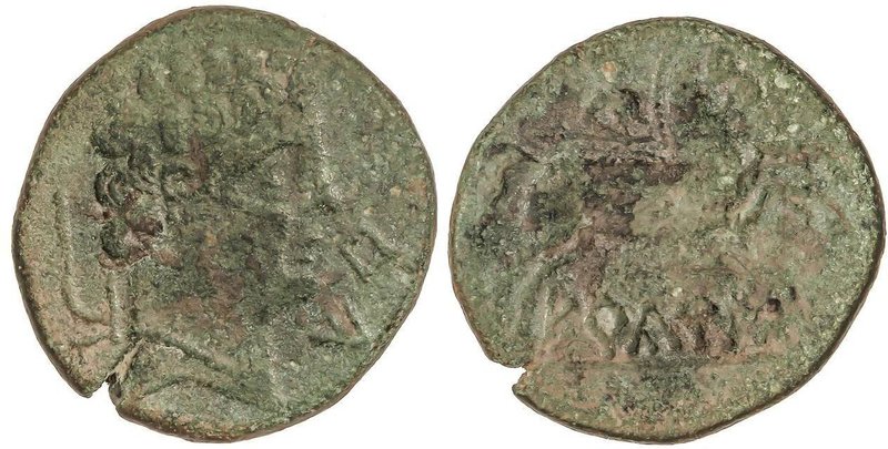 CELTIBERIAN COINS
As. 120-20 a.C. ERCAUICA (CAÑAVERUELAS, Cuenca). Anv.: Cabeza...