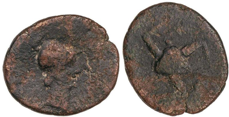 CELTIBERIAN COINS
As. 150-20 a.C. ILIBERRI (FLORENTIA ILIBERRITANUM, Granada). ...