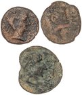CELTIBERIAN COINS
Lote 3 monedas As. URSONE. A EXAMINAR. BC.