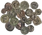 CELTIBERIAN COINS
Lote 19 monedas Semis. CASTULO (12), OBULCO (2) y CECAS IBÉRICAS DEL SUR - ZONA INFLUENCIA DE CASTULO (5). (Zona de JAÉN). AE. Toda...