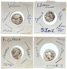 ROMAN COINS: ROMAN REPUBLIC
Lote 10 monedas Denario. AR. Diferentes Familias.. (Algunas oxidaciones). A EXAMINAR. BC a MBC-.