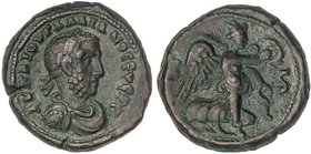 ROMAN COINS: ROMAN EMPIRE
Tetradracma. Acuñada el 244-249 d.C. FILIPO I. ALEJANDRIA. EGIPTO. Anv.: Busto laureado a derecha. Rev.: Victoria avanzando...
