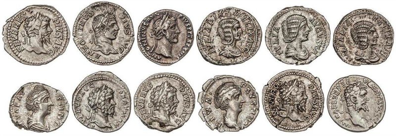 ROMAN COINS: ROMAN EMPIRE
Lote 12 monedas Denario. ANTONINO PÍO, FAUSTINA MADRE...