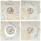 ROMAN COINS: ROMAN EMPIRE
Lote 16 monedas Antoniniano, Denario, Silicua y Quinario. VARIOS EMPERADORES. AR. Diferentes. Vespasiano, Trajano, Antonino...