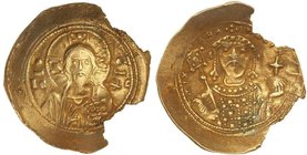 BYZANTINE COINS
Histamenon Nomisma. MIGUEL VII (1071-1078 d.C.). CONSTANTINOPLA. Anv.: Busto de Cristo de frente, a los lados IC-XC y dos glóbulos. R...