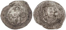 BYZANTINE COINS
Billon Trachy. (1081-1118 d.C.). ALEJO I COMNENO. CONSTANTINOPLA. 3,26 grs. Ve. BC+.