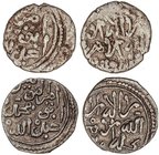 ISLAMIC WORLD: SHARIFS OF MOROCCO
Lote 2 monedas Dirham redondo. ABU MUHAMMAD ABDALLAH AL-GHALIB. AR. ESCASAS. A-557; Brethes-1439. MBC+.