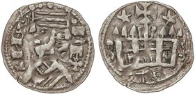 MEDIEVAL COINS: KINGDOM OF CASTILE
Dinero. ALFONSO VIII. TOLEDO. Estrellas a los lados de la cruz. FAB-205. MBC.