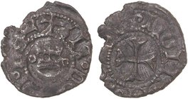 MEDIEVAL COINS: KINGDOM OF NAVARRE
1/2 Cornado. CATALINA y JUAN. Anv.: ¶SIT.NO(MEN).DOM. Corona entre círculos. Rev.: (¶SIT).NOM(...). Cruz interior....