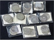 PESETA SYSTEM: LOTS
Lote 32 monedas 2 Pesetas. 1870 a 1892. 1870 (21), 1879 (2), 1882 (2), 1883 (2), 1883 (2), 1884 (2), 1892 (2). A EXAMINAR. MBC- a...