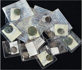LOTS AND COLLECTIONS
Lote 18 monedas. REPÚBLICA e IMPERIO ROMANO. AE y AR. Lote compuesto de monedas Romanas de la República y el Imperio, además de ...