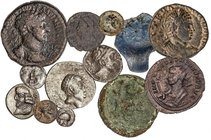 LOTS AND COLLECTIONS
Lote 13 monedas. GRECIA ANTIGUA, IMPERIO ROMANO y BIZANTINAS. Dracma (3) y Hemidracma de los Reyes de Capadocia y Persis; Diviso...