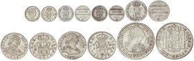 LOTS AND COLLECTIONS
Lote 4 monedas y 3 medallas proclamación. 1777 a 1863. CARLOS III, CARLOS IV (5), ISABEL II. AR. 4 Reales Carlos III 1808 Madrid...