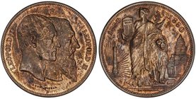 WORLD COINS: BELGIUM
5 Francos. 1880. LEOPOLDO I y II. 22,51 grs. AE. Constitución 1830-1880. , Restos de brillo original. Bruce-X8a. EBC.